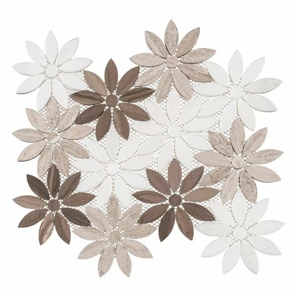ANDOVA TILES Fresh Natural Stone Novelty Mosaic Tile, Andova Tiles, Mfr#: ANDFRE389